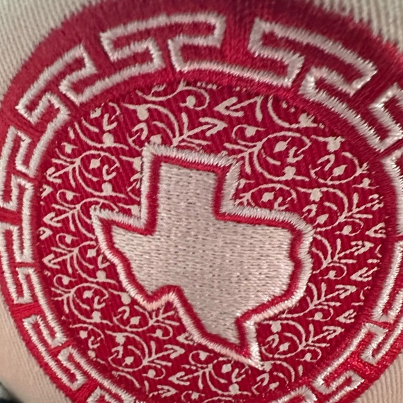 Texas Rangers Mexican Heritage SnapBack Cap MLB Tan Red Adjustable rope Hat - Picture 4 of 5